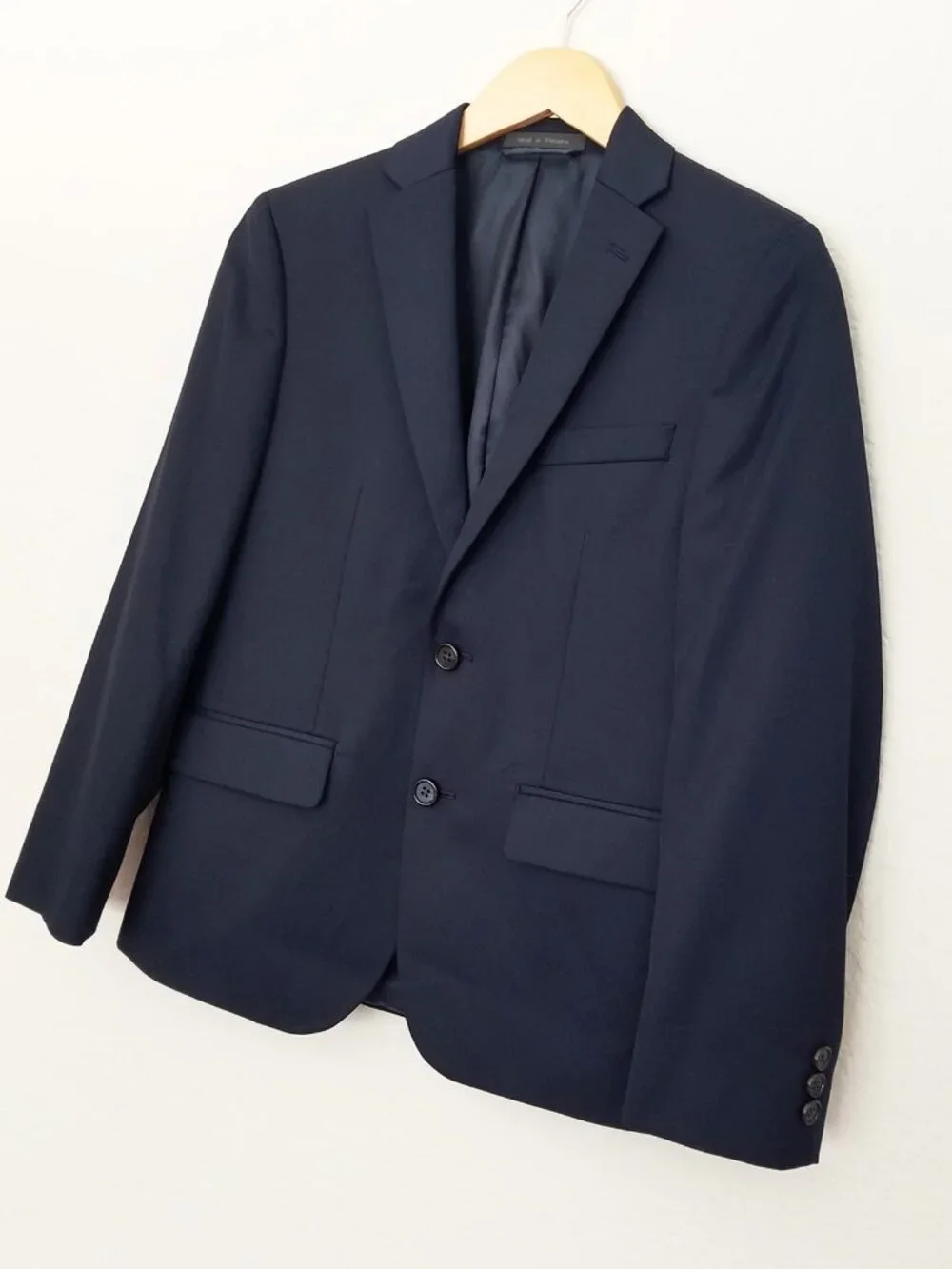 Lauren Ralph Lauren Kids Blayton Suit Jacket Boys 14R Navy Blue Classic Preppy